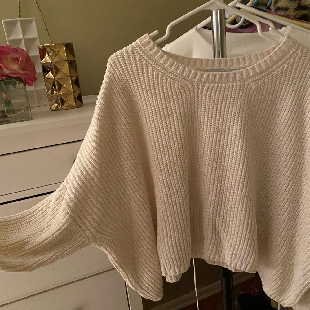 Zara knit boxy sweater
